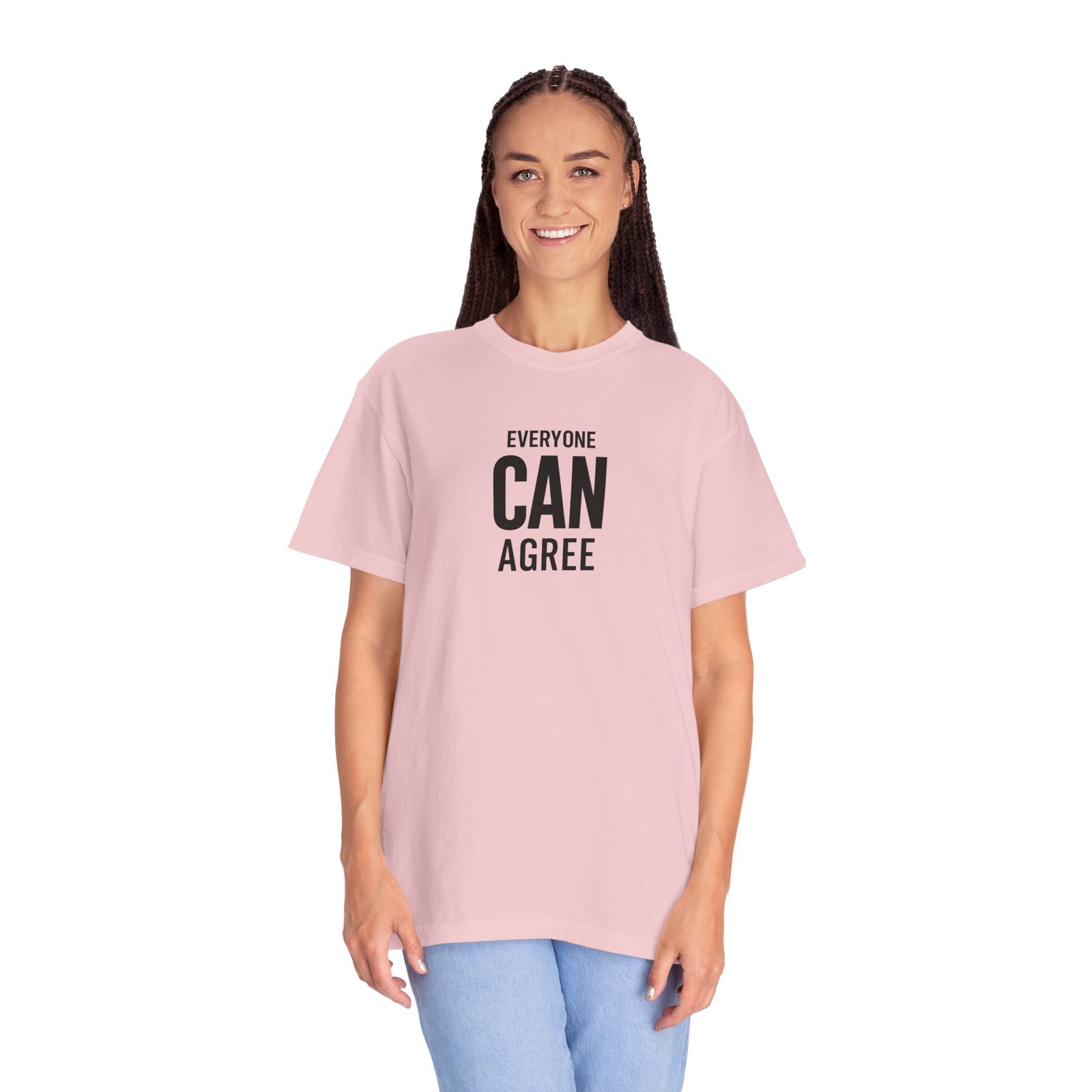 EVERYONE CAN AGREE™on one thing...DUDE'S LOVE BOOBS® Round Badge tee Logo, T-shirt Est. 2025, dad gift, - Image 52