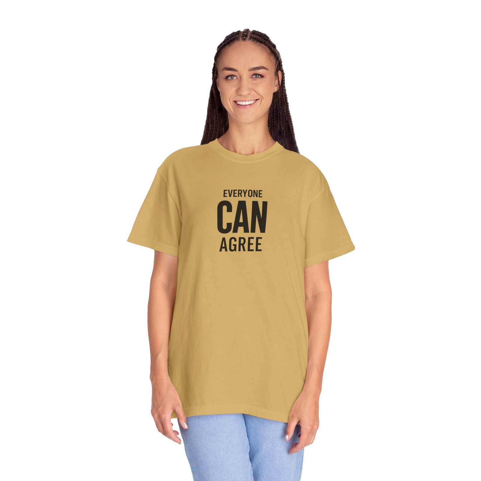 EVERYONE CAN AGREE™on one thing...DUDE'S LOVE BOOBS® Round Badge tee Logo, T-shirt Est. 2025, dad gift, - Image 16
