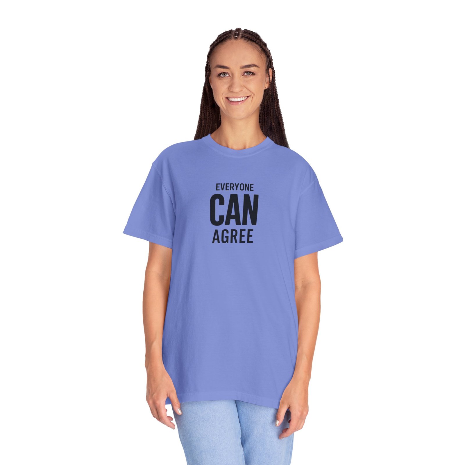 EVERYONE CAN AGREE™on one thing...DUDE'S LOVE BOOBS® Round Badge tee Logo, T-shirt Est. 2025, dad gift, - Image 36