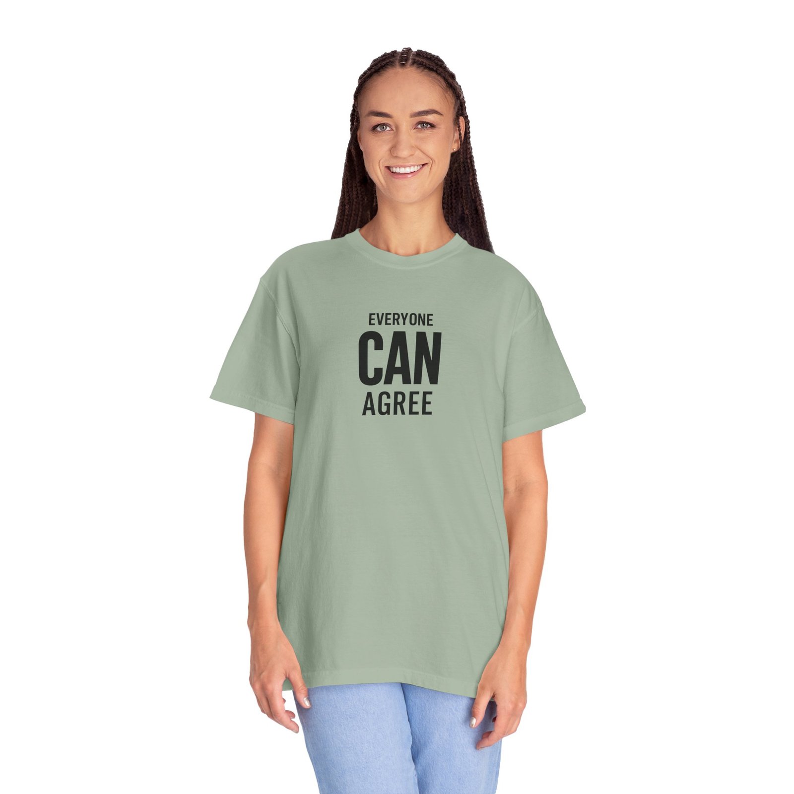EVERYONE CAN AGREE™on one thing...DUDE'S LOVE BOOBS® Round Badge tee Logo, T-shirt Est. 2025, dad gift, - Image 24