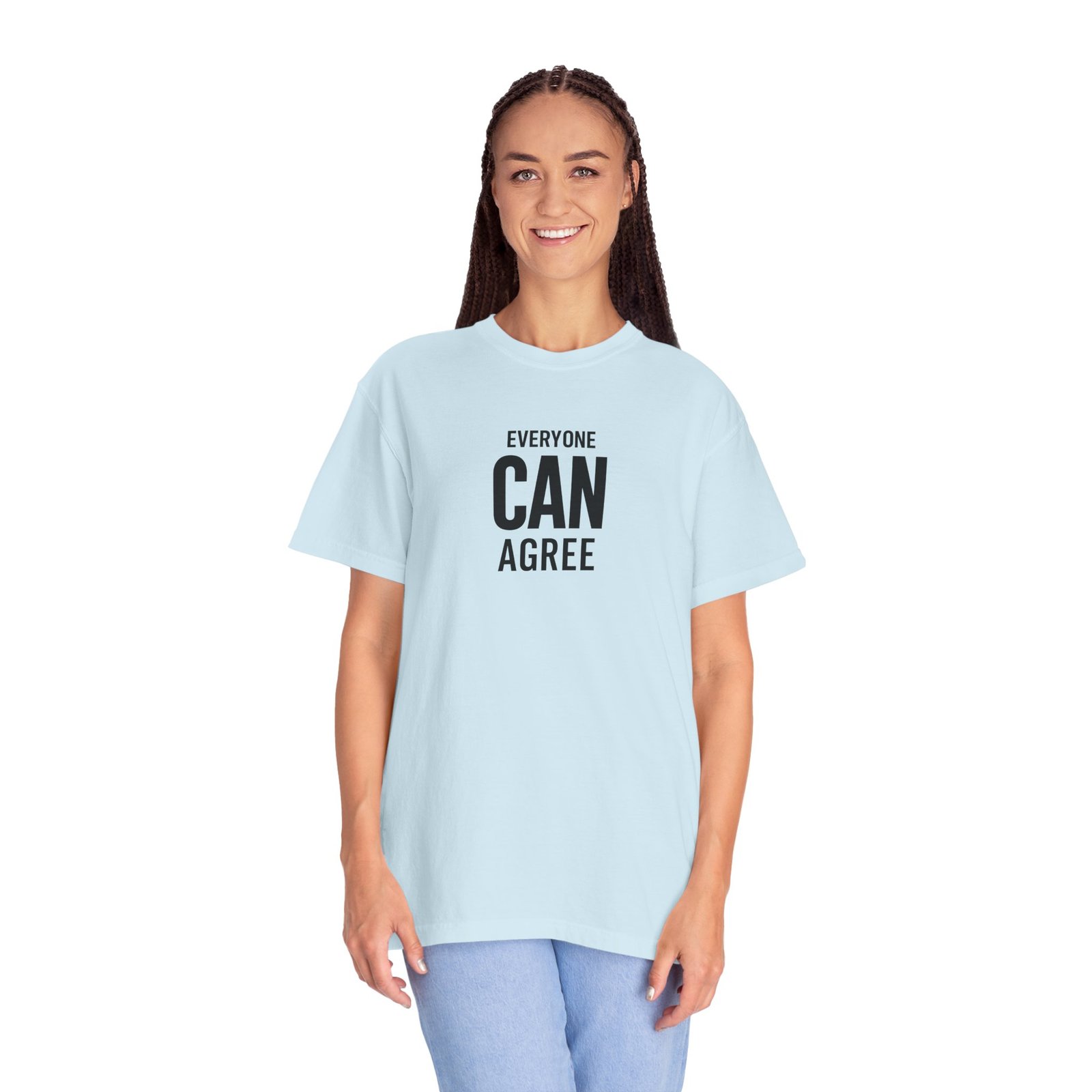 EVERYONE CAN AGREE™on one thing...DUDE'S LOVE BOOBS® Round Badge tee Logo, T-shirt Est. 2025, dad gift, - Image 32