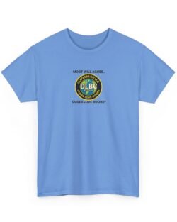 DUDES LOVE BOOBS&reg; Official brand - badge crypto logo T-Shirt, dad gift