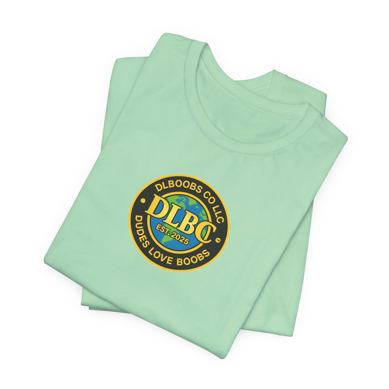 DUDES LOVE BOOBS® DLBC™ Official Brand Logo T-Shirt - Image 26