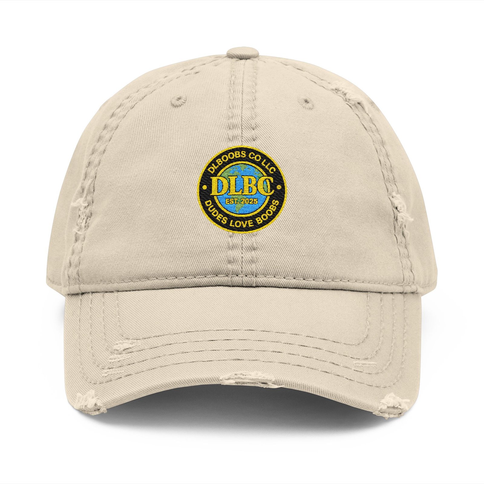 DLBC™ Official Crypto Logo — Embroidered Dad Hat — DLBC Retro Patch Baseball Cap - Image 9
