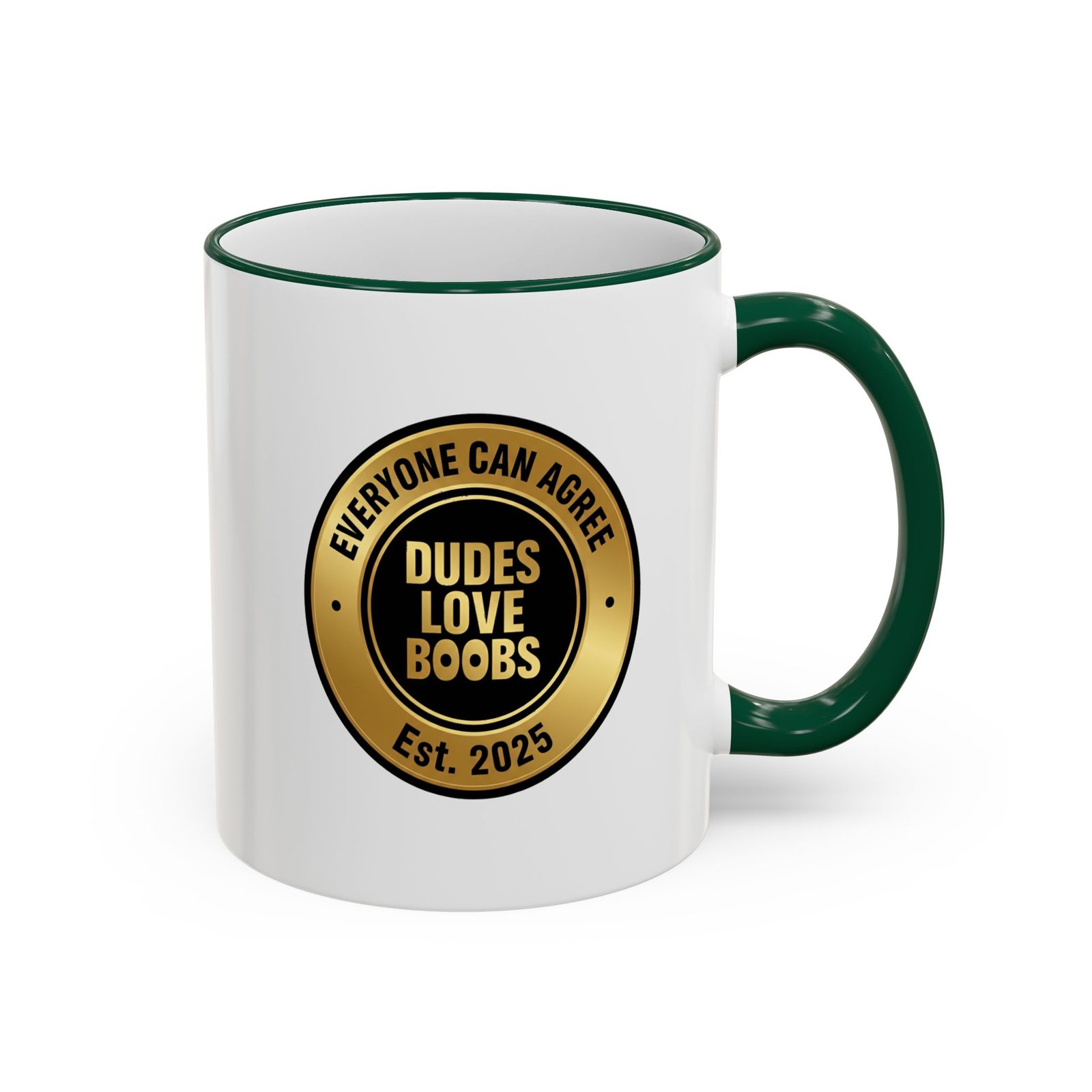 DLBC™ Official Logo Coffee Mug — Double Sided Ceramic Accent Mug (11oz) - Image 12