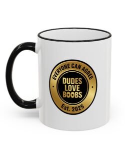 DLBC&trade; Official Logo Coffee Mug &mdash; Double Sided Ceramic Accent Mug (11oz)