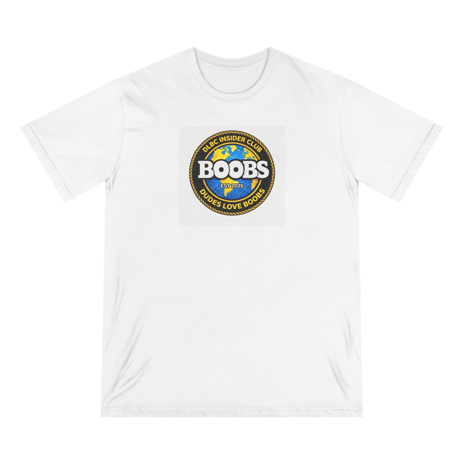 BOOBS Insider Club — Official ‘BOOBS’ Retro Badge Graphic Tee - Image 3
