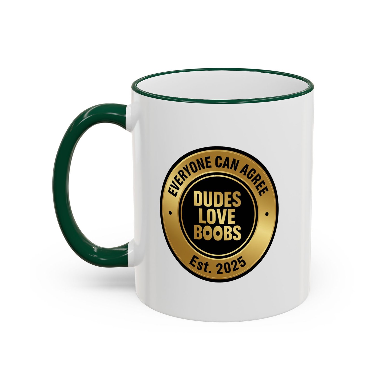 DLBC™ Official Logo Coffee Mug — Double Sided Ceramic Accent Mug (11oz) - Image 11