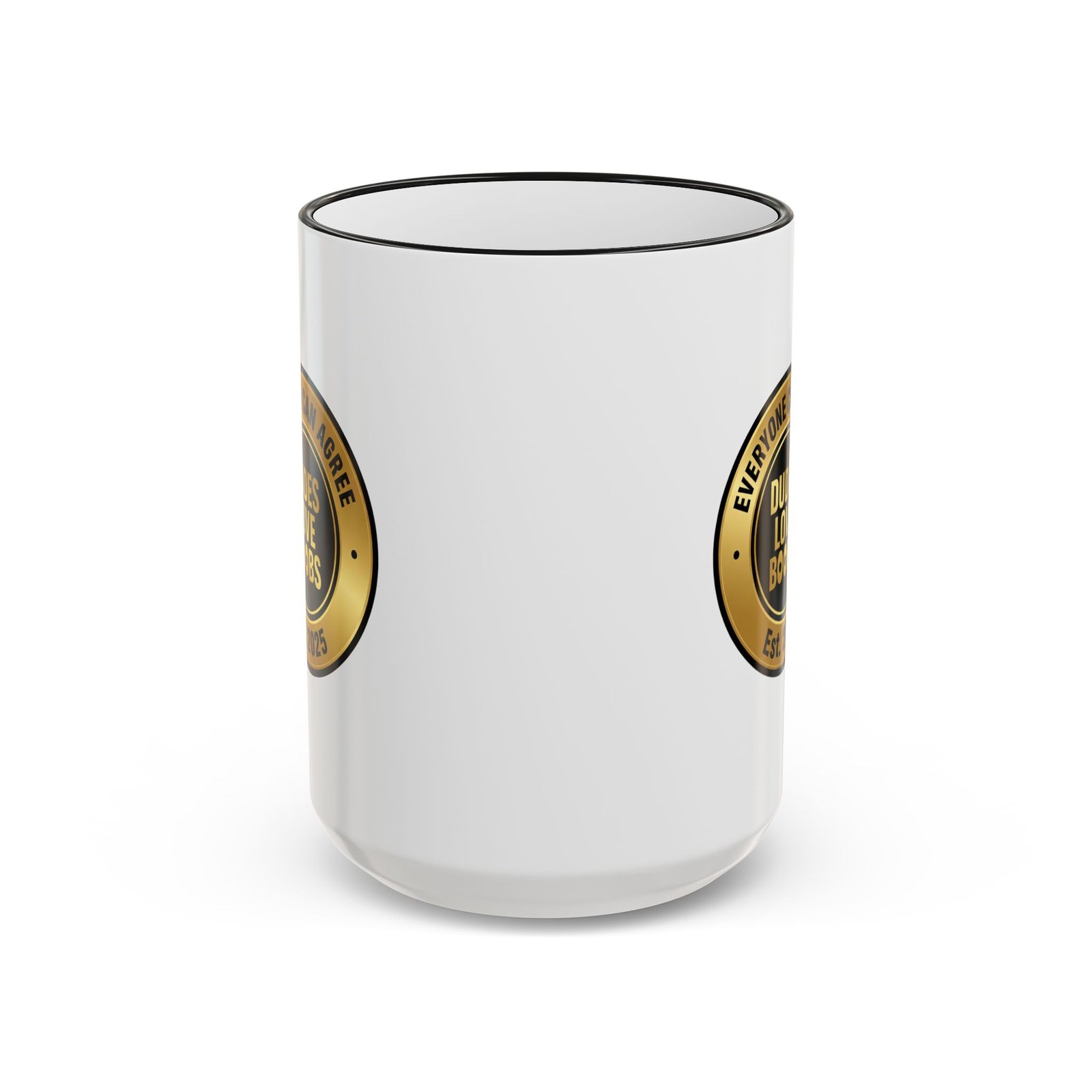 DLBC™ Official Logo Coffee Mug — Double Sided Ceramic Accent Mug (11oz) - Image 25