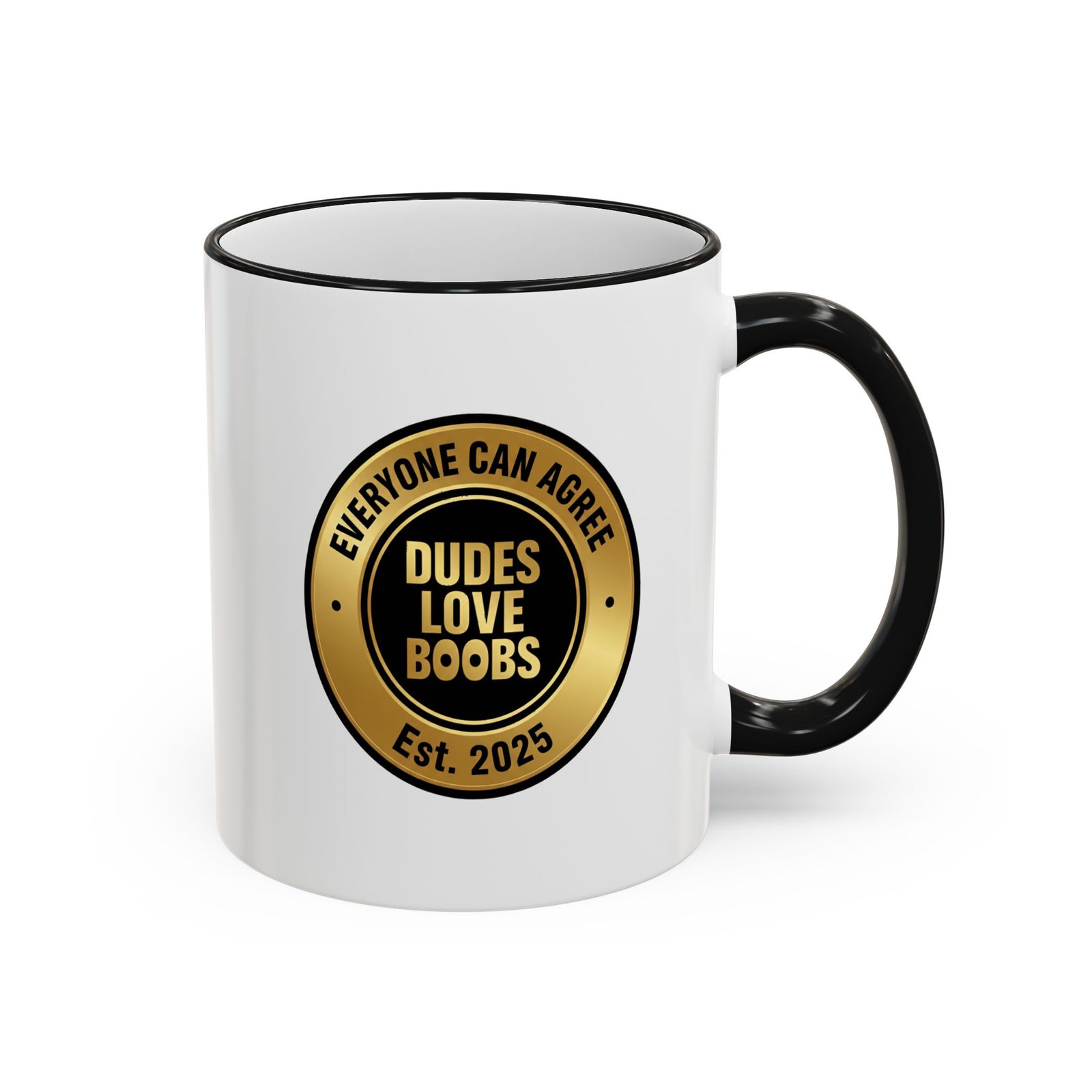 DLBC™ Official Logo Coffee Mug — Double Sided Ceramic Accent Mug (11oz) - Image 4