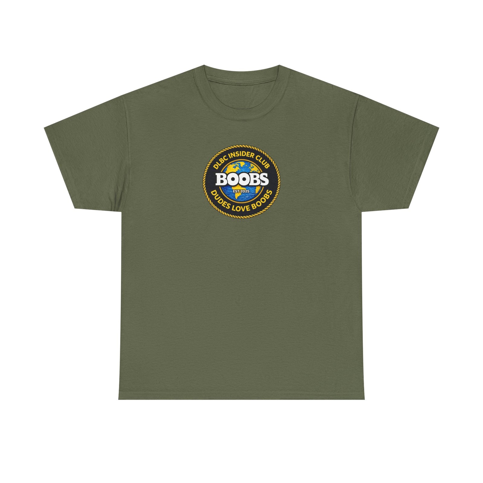 BOOBS Founder Club Unisex Heavy Cotton Tee —DLBC™ Official Insider Tee - Image 6