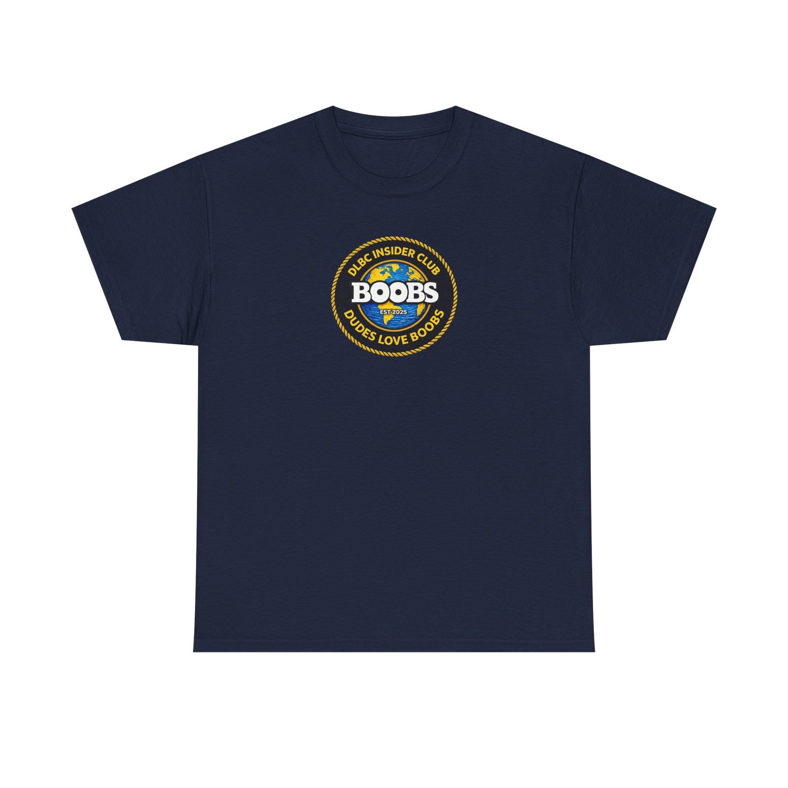 BOOBS Founder Club Unisex Heavy Cotton Tee —DLBC™ Official Insider Tee - Image 16