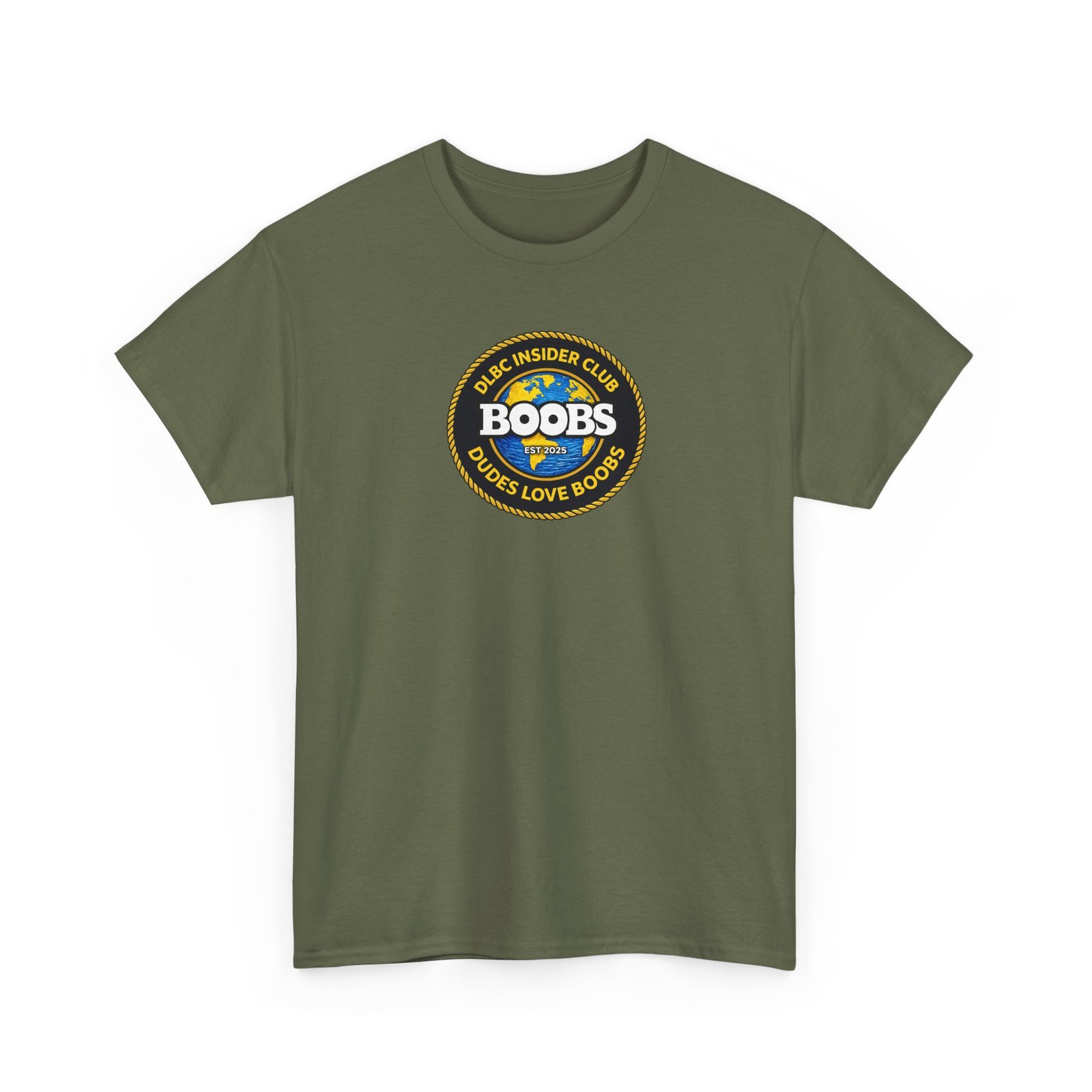 BOOBS Founder Club Unisex Heavy Cotton Tee —DLBC™ Official Insider Tee - Image 8