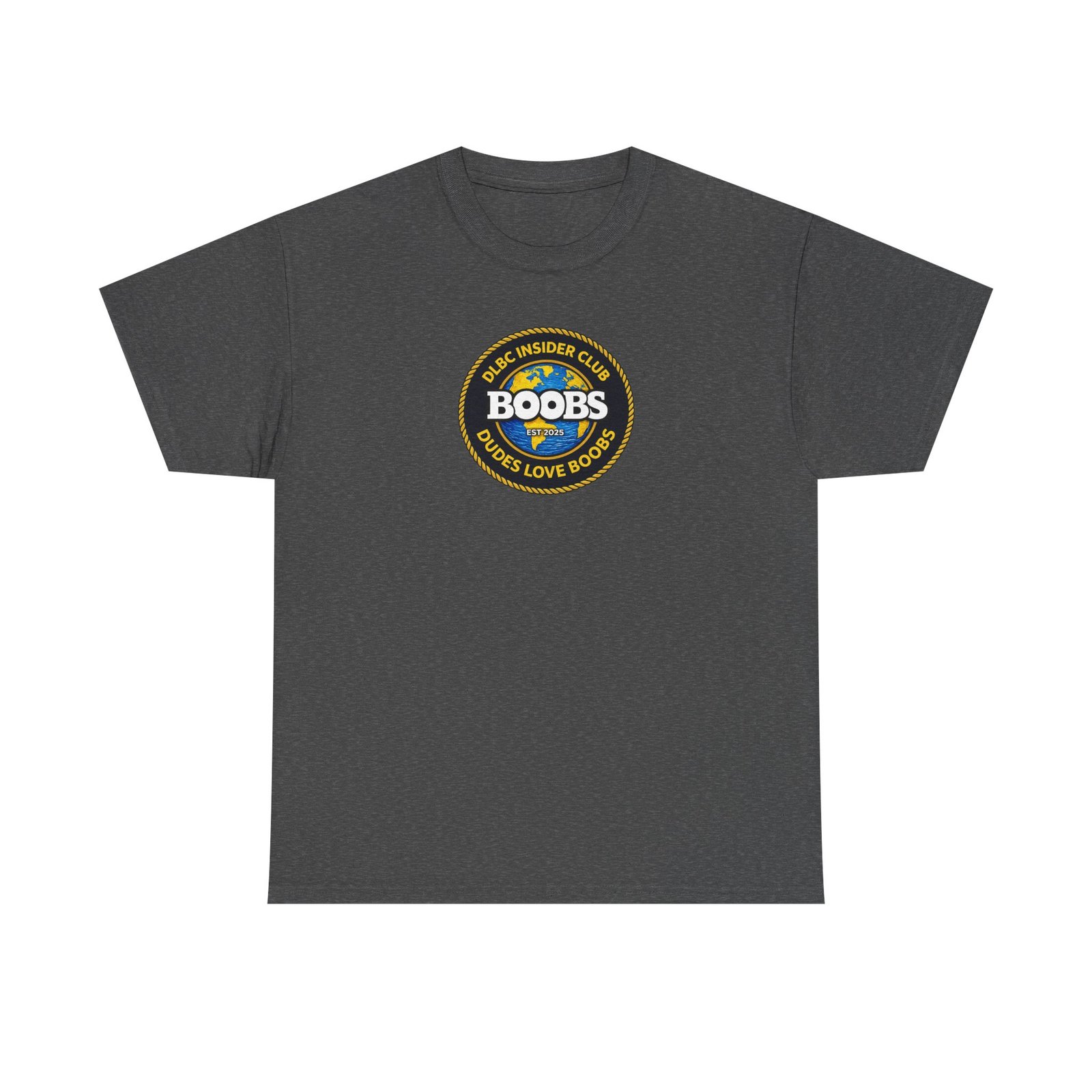 BOOBS Founder Club Unisex Heavy Cotton Tee —DLBC™ Official Insider Tee - Image 11